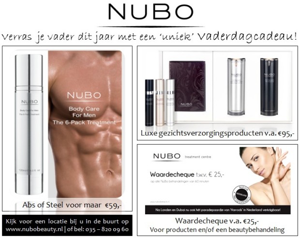 Vaderdagactie 2013 NuBo Beauty