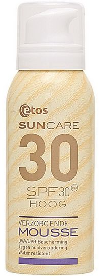 etos suncare verzorgende mousse