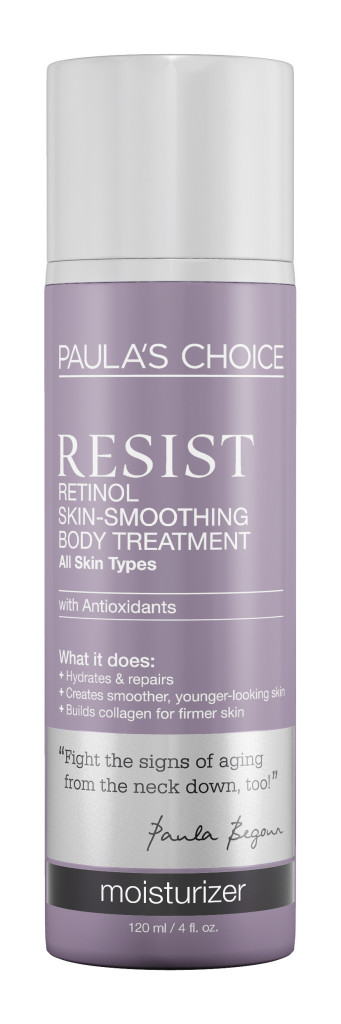 Jolanda smeert zich strak met Paula’s Choice Retinol Smoothing Body Treatment