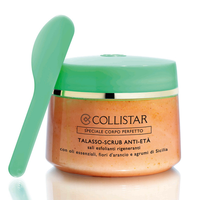 Judy scrubt met Collistar Ren Moroccan Rose & Anti-Age Talasso