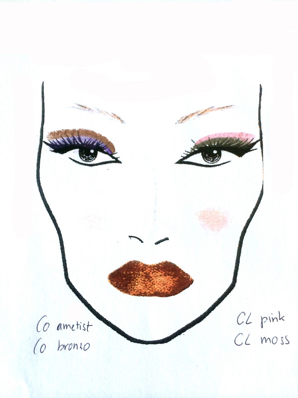 Harriet test oogschaduwsticks van Clinique + Collistar
