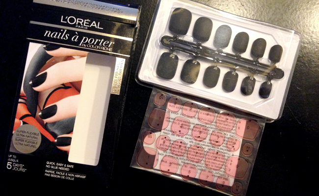 Sabine test L’Oreal Nails a Porter nagelstickers