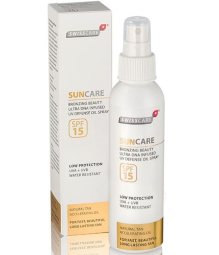 Rona test SwissCare+ Suncare Bronzing Beauty zonnelijn