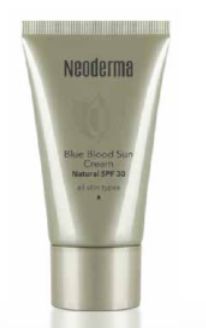 neoderma blue blood sun cream