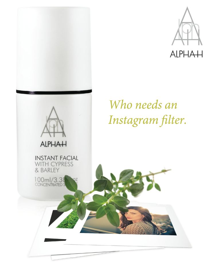 Alpha H instant facial