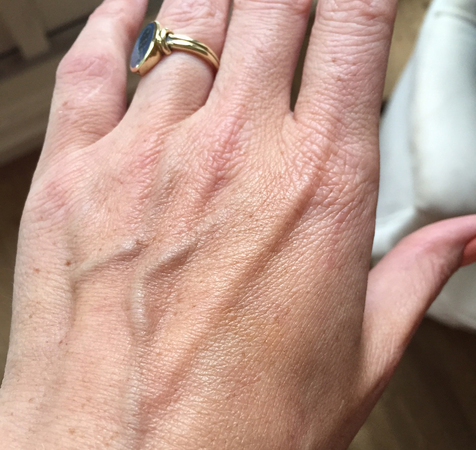 Dior Auto-Bronzant op Hand na 1 Dag