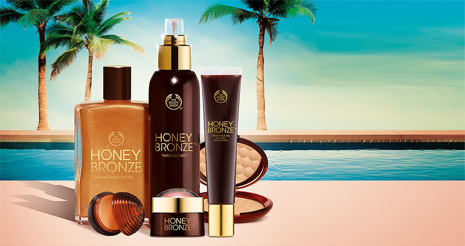 The Body Shop Honey Bronze Range SS15