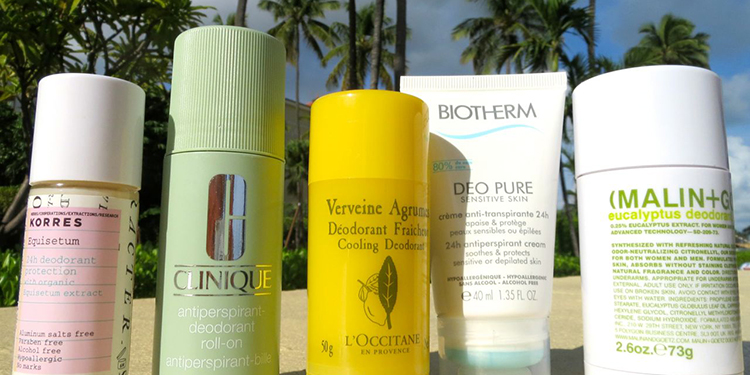 Losjes Boek koolstof Getest deodorant Korres, Clinique, L'Occitane, Biotherm, Malin + Goetz