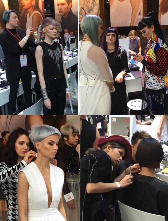 trendvision berlin 2015 backstage prepping