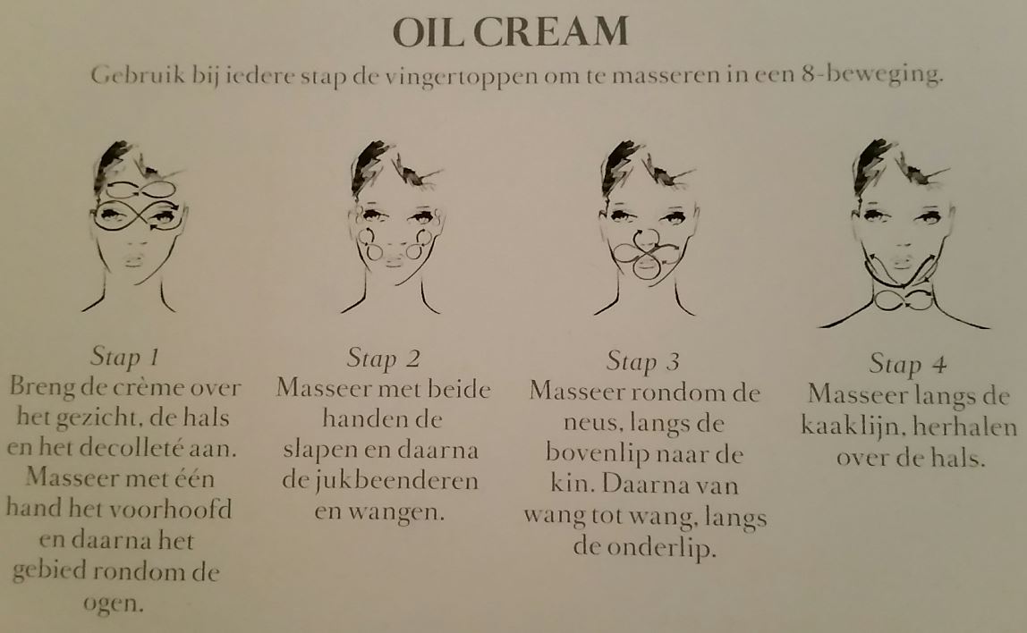 Aanbrengtechniek Oil Cream Darphin