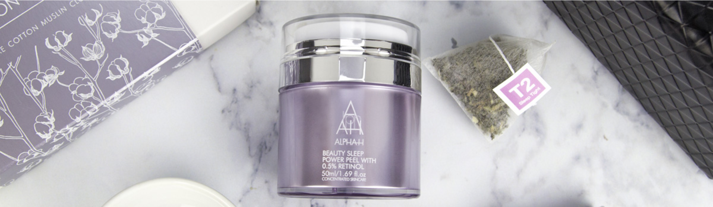 Alpha-H Beauty Sleep Power Peel Banner 2