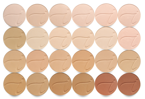 Iredale Purepressed Base Color Chart