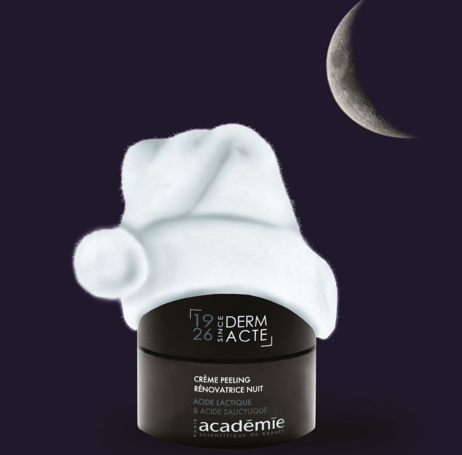 peeling night cream academie derm acte