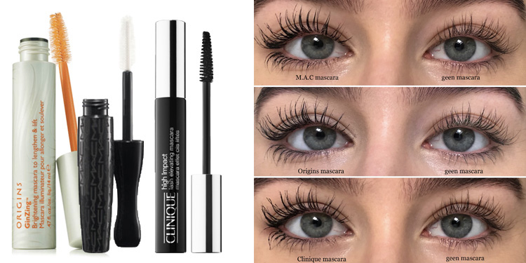 Getest Mascara van Clinique, en M.A.C.