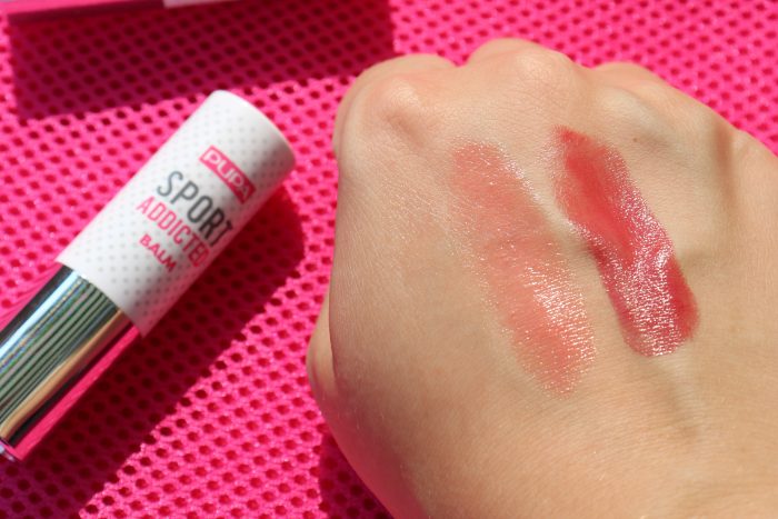 Pupa Sport Addicted Balm swatches