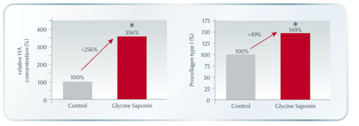 Eucerin effect glycine saponine