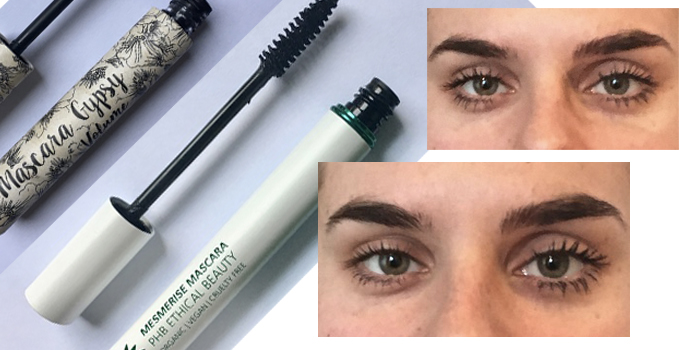 Make-up artist Lydia natuurlijke en vegan mascara