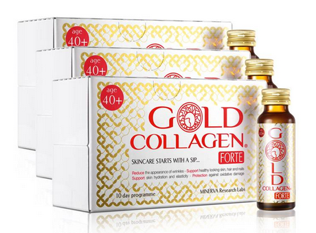 Gold Collagen® Forte – 30 dagen kuur voor huid, haar en nagels