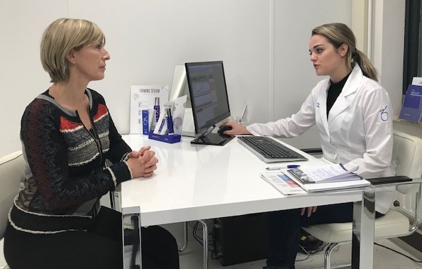 uitgebreid consult met huidtherapeute Janet Claassen