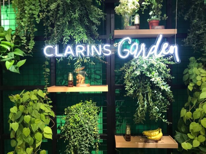 clarins garden