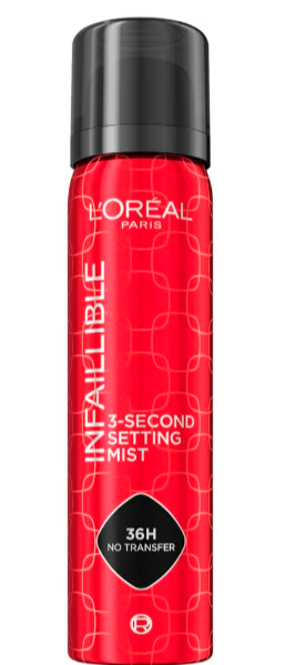 L'Oreal Paris Infaillible 3-second setting mist