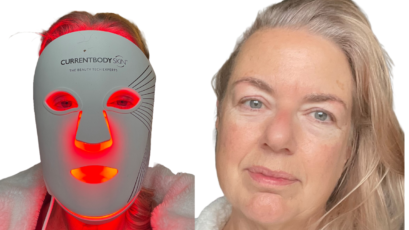 Verslaafd! Aan Currentbody rood LED mask!