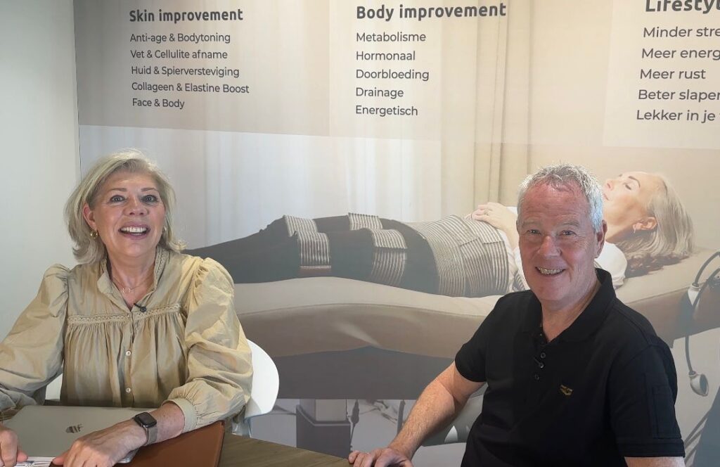Jose Conrads distributeur en Edwin Bas health trainer over Vibra-B