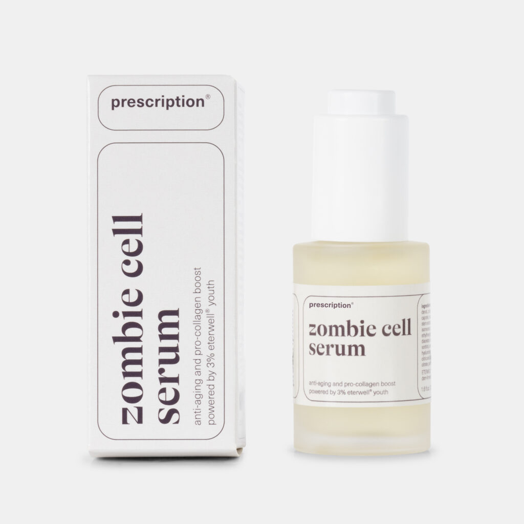 prescription zombie cell serum beautyjournaal