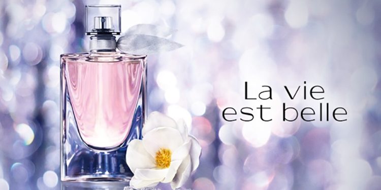 Homepage Lancome La Vie est Belle Florale