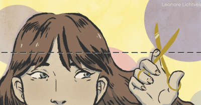 Illustratie Beautyjournaal pony auteur leonore lichtveld