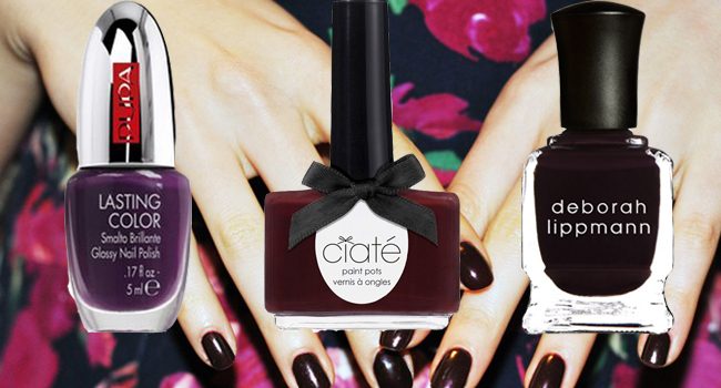Shop the look: burgundy nails!