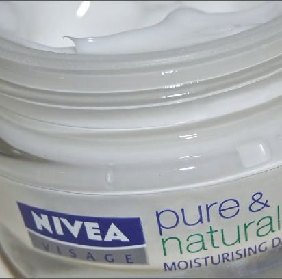nivea pure & natural