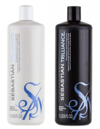 Alexandra test Sebastian Trilliance shampoo & conditioner